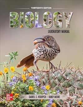 Biology Laboratory Manual 13th Edition By Darrell S. Vodopich