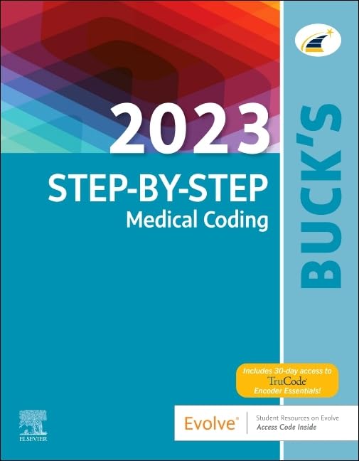 Buck's 2023 Step-by-Step Medical Coding By Elsevier