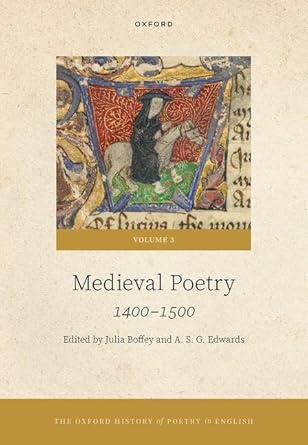Medieval Poetry 1400-1500 1st Edition