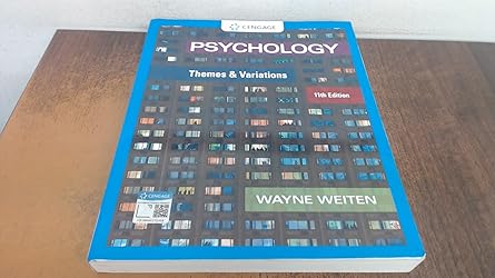 Psychology Themes and Variations 11th Edition By Wayne Weiten