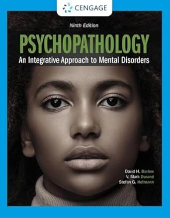 Psychopathology An Integrative Approach to Mental Disorders 9th Edition