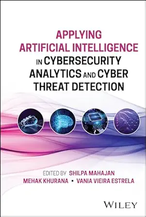 eBook For  Applying Artificial Intelligence in Cybersecurity 1st Edition