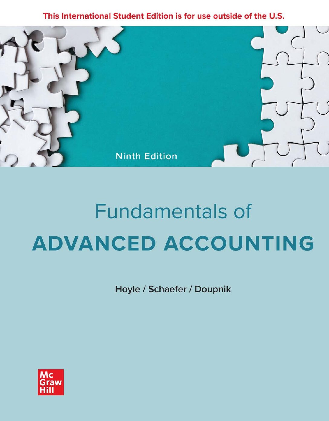 eBook ISE [PDF] Fundamentals of Advanced Accounting 9th Edition By Thomas Schaefer Joe Ben Hoyle