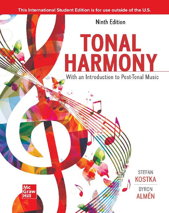 eBook ISE [PDF] Tonal Harmony 9th Edition By Stefan Kosta, Byron Almén