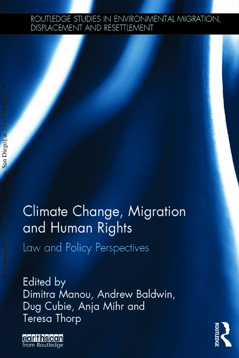 eBook [PDF] Climate Change, Migration and Human Rights By Manou, Dimitra Baldwin, Andrew Cubie, Dug