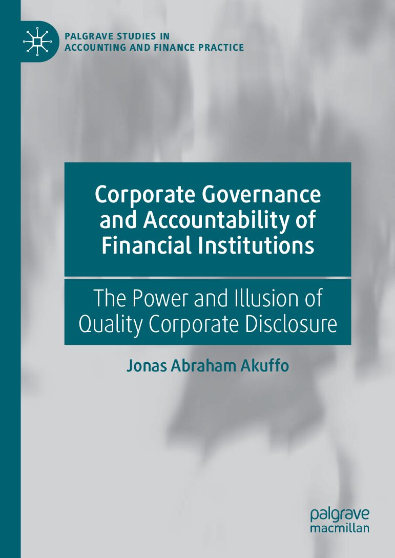 eBook [PDF] Corporate Governance and Accountability of Financial Institutions By Jonas Abraham Akuffo