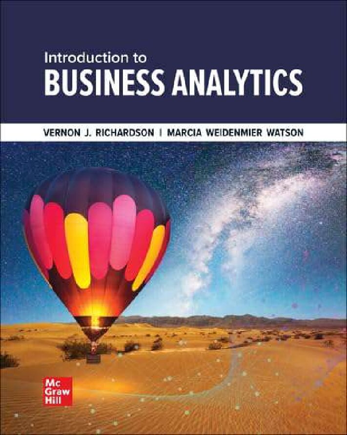 eBook [PDF] Introduction to Business Analytics By Vernon Richardson Marcia Weidemeier Watson