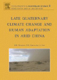 eBook [PDF] Late Quaternary Climate Change and Human Adaptation in Arid China By D.B. Madsen, F.H. Chen and X. Gao