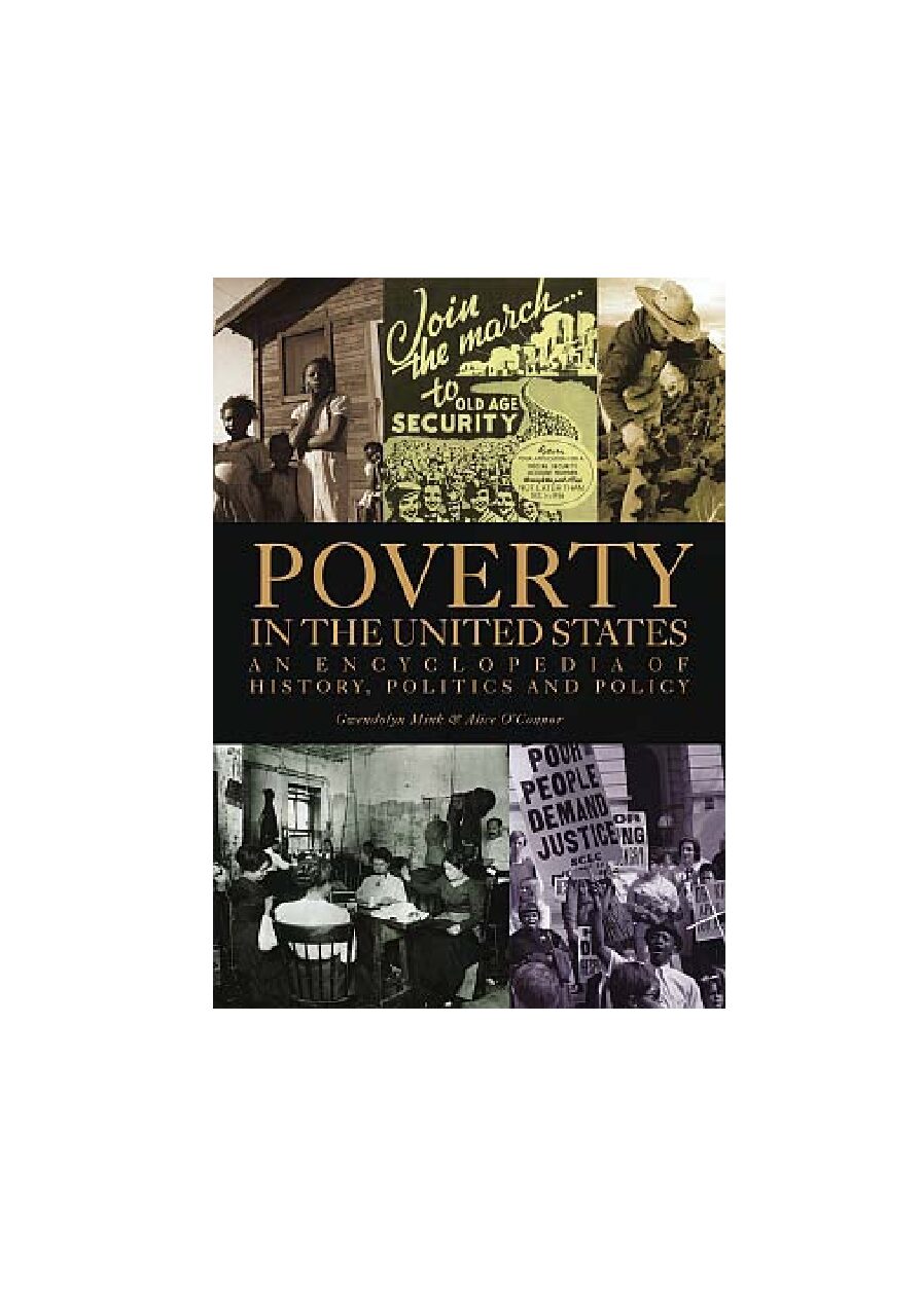 eBook [PDF] Poverty in the United States An Encyclopedia of History, Politics, and Policy By Gwendolyn Mink, Alice O'Connor