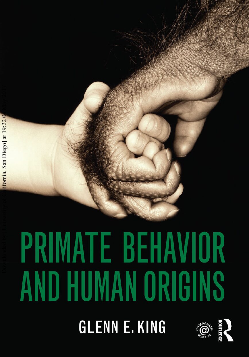 eBook [PDF] Primate Behavior and Human Origins By Glenn E. King