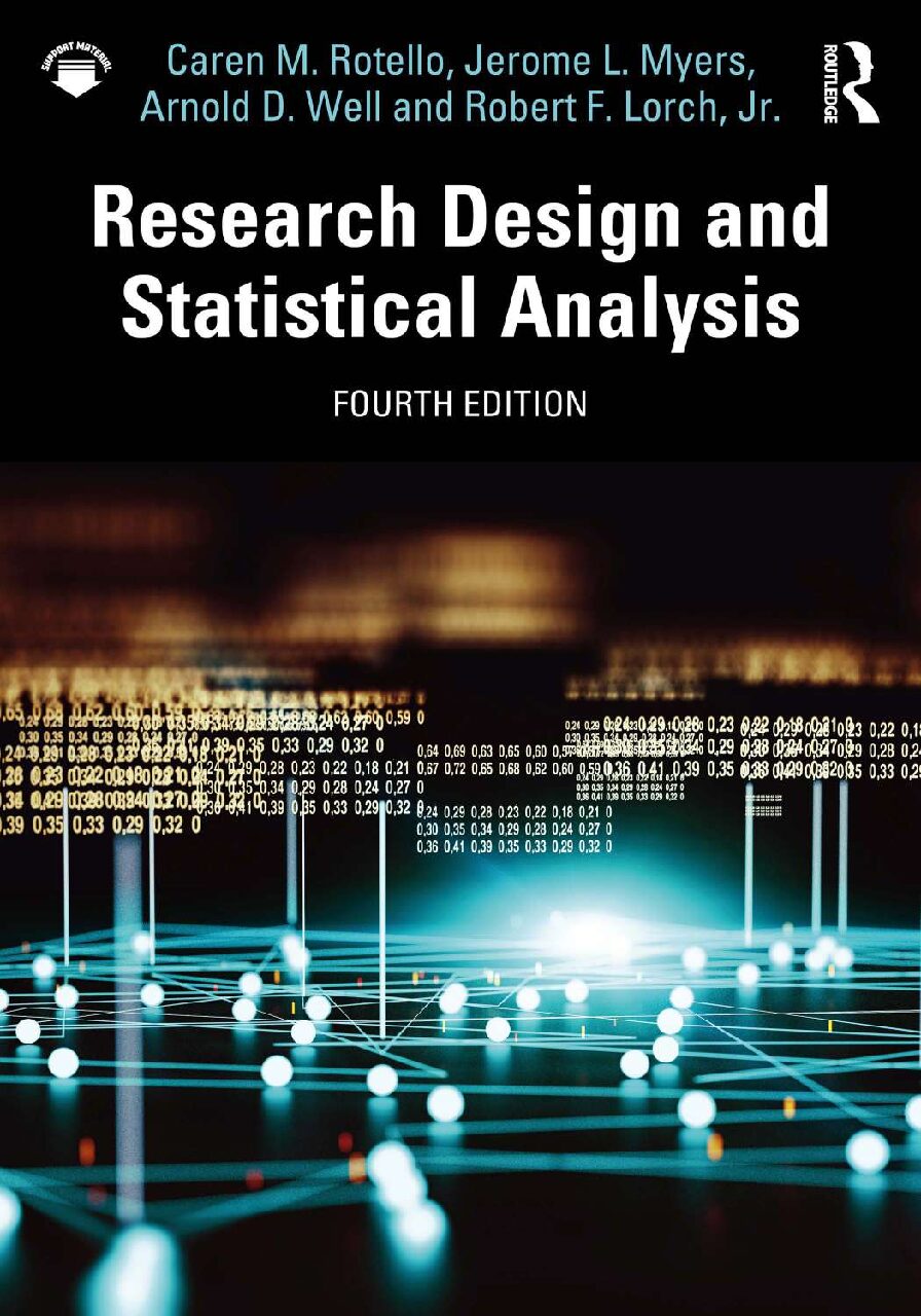 eBook [PDF] Research Design and Statistical Analysis 4th Edition By Caren M. Rotello, Jerome L. Myers, Arnold D. Well, Robert F. Lor