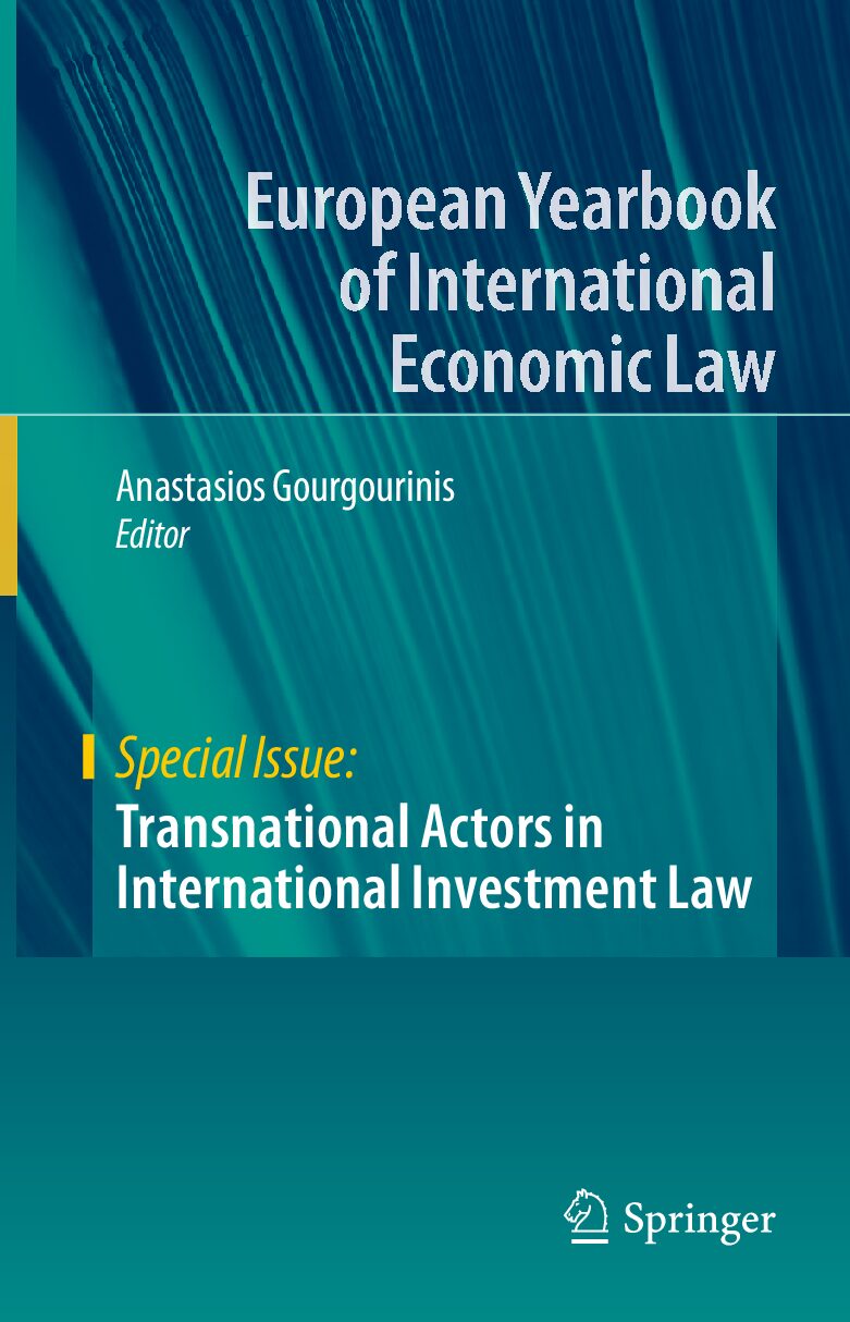 eBook [PDF] Transnational Actors in International Investment Law By Anastasios Gourgourinis