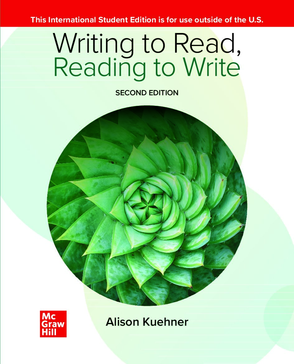 eBook [PDF] Writing to Read, Reading to Write 2nd Edition By Alison Kuehner