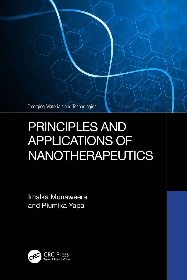 eBook Principles and Applications of Nanotherapeutics 1e By Imalka Munaweera, Piumika Yapa