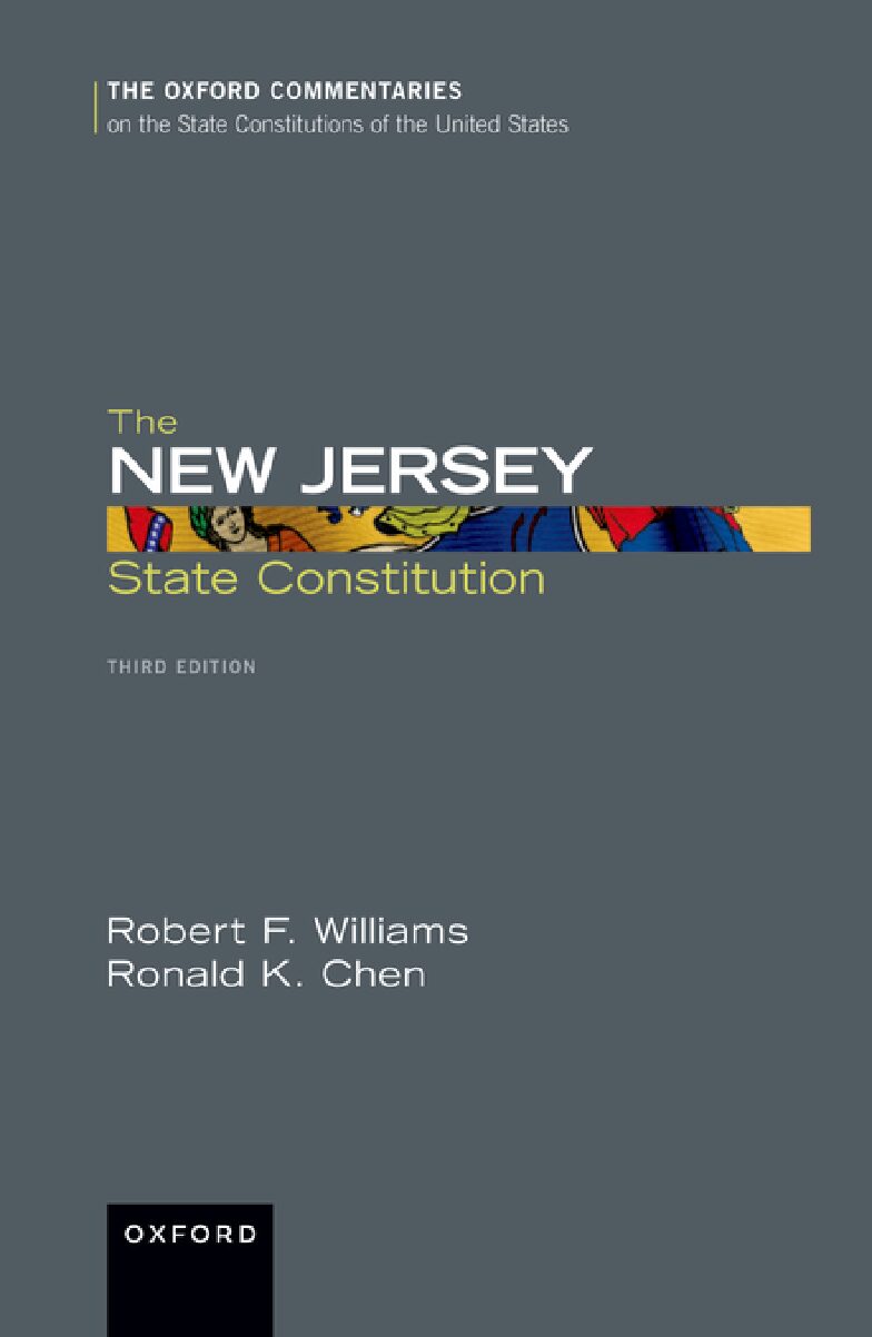 eBook The New Jersey State Constitution 3rd Edition By Robert, Williams, Ronald Chen