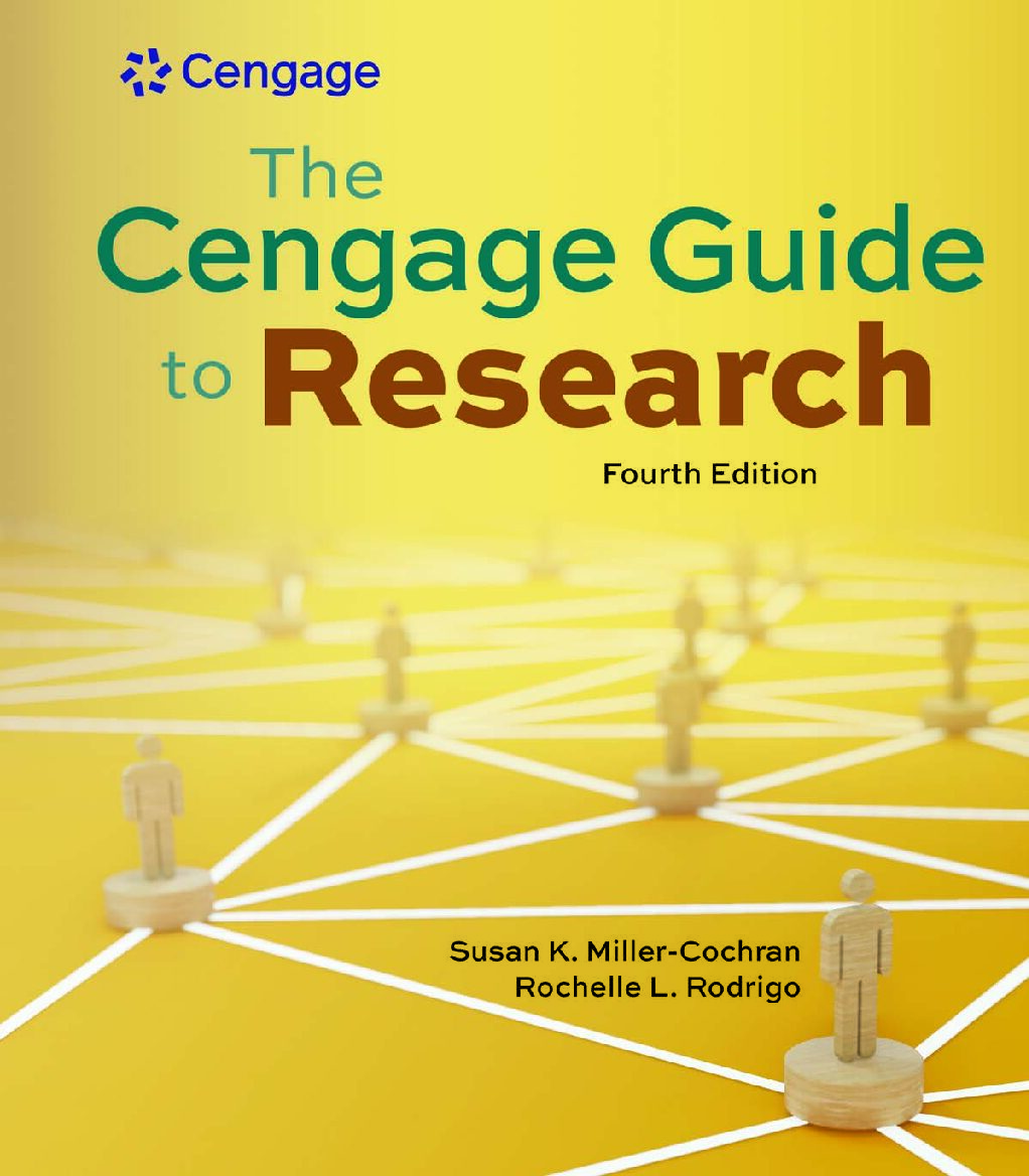 eBook [PDF] Cengage Guide to Research 4th Edition By Susan Miller-Cochran, Rochelle Rodrigo