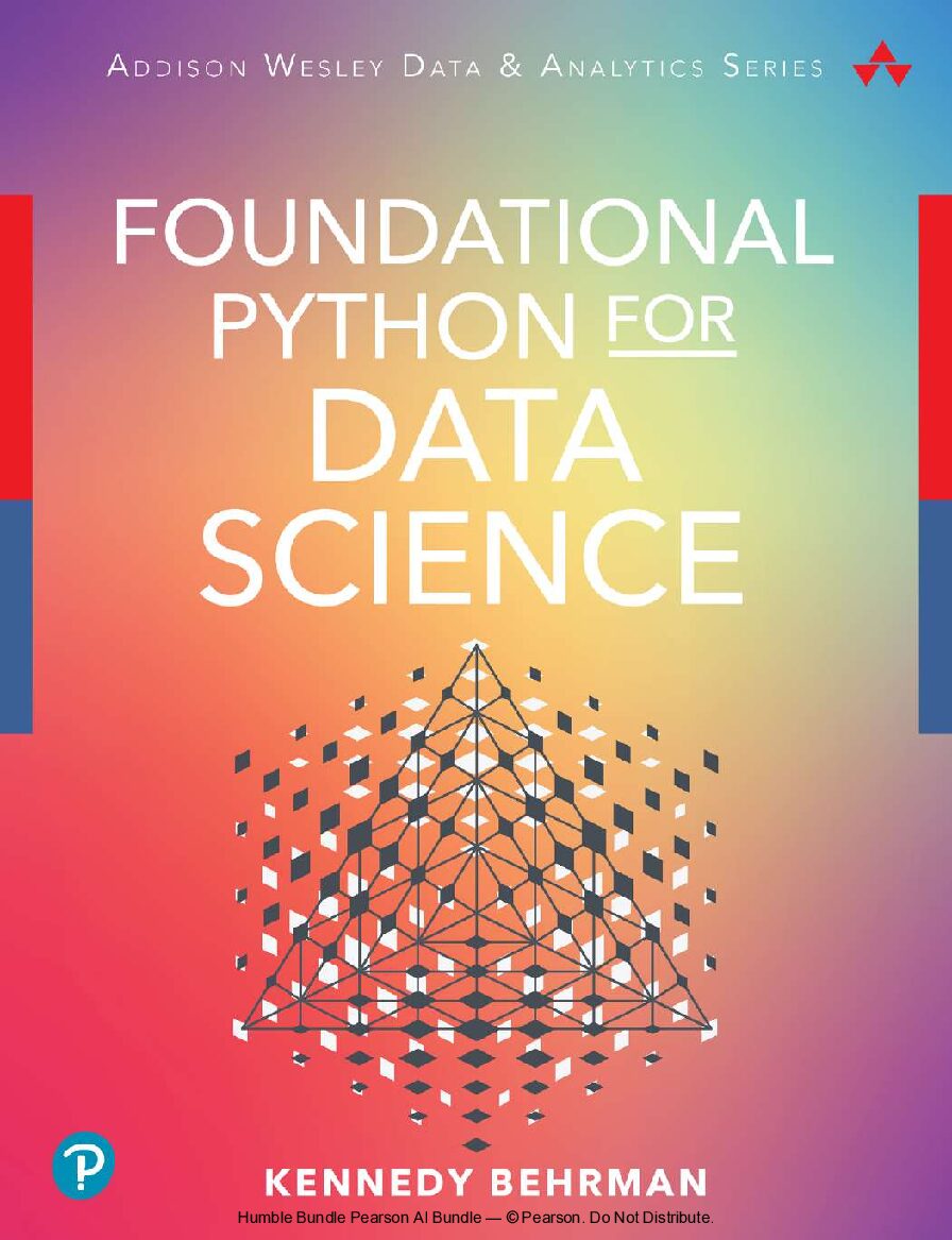 eBook [PDF] Foundational Python for Data Science By Kennedy Behrman