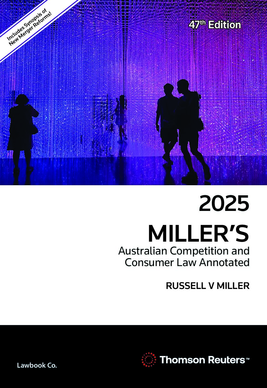 eBook [PDF] Miller’s Australian Competition and Consumer Law Annotated 47th Edition By Russell V. Miller