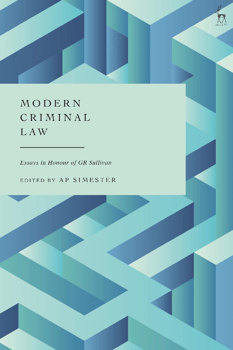 eBook [PDF] Modern Criminal Law By A P Simester