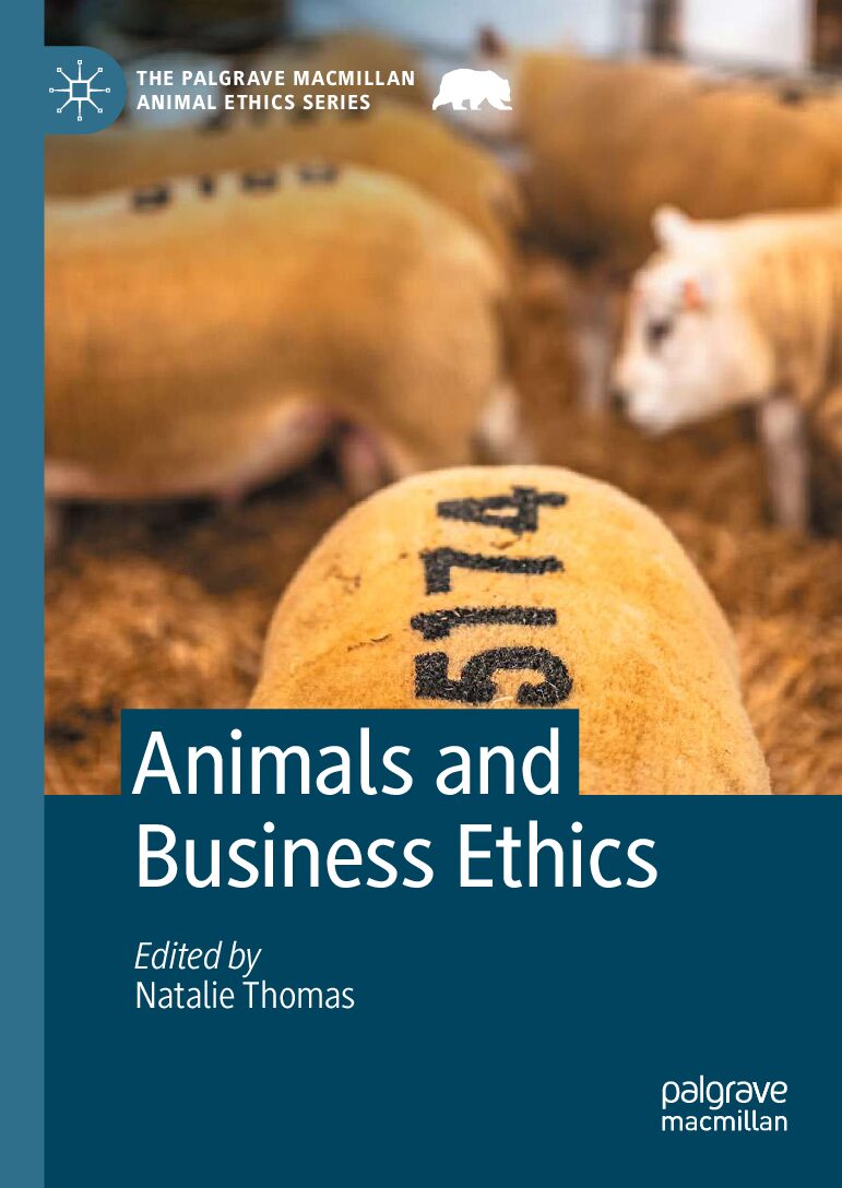 eBook [PDF] Animals and Business Ethics By Natalie Thomas